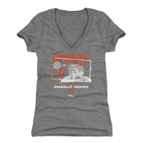 Charlie Huddy Women's V-Neck T-Shirt | 500 LEVEL