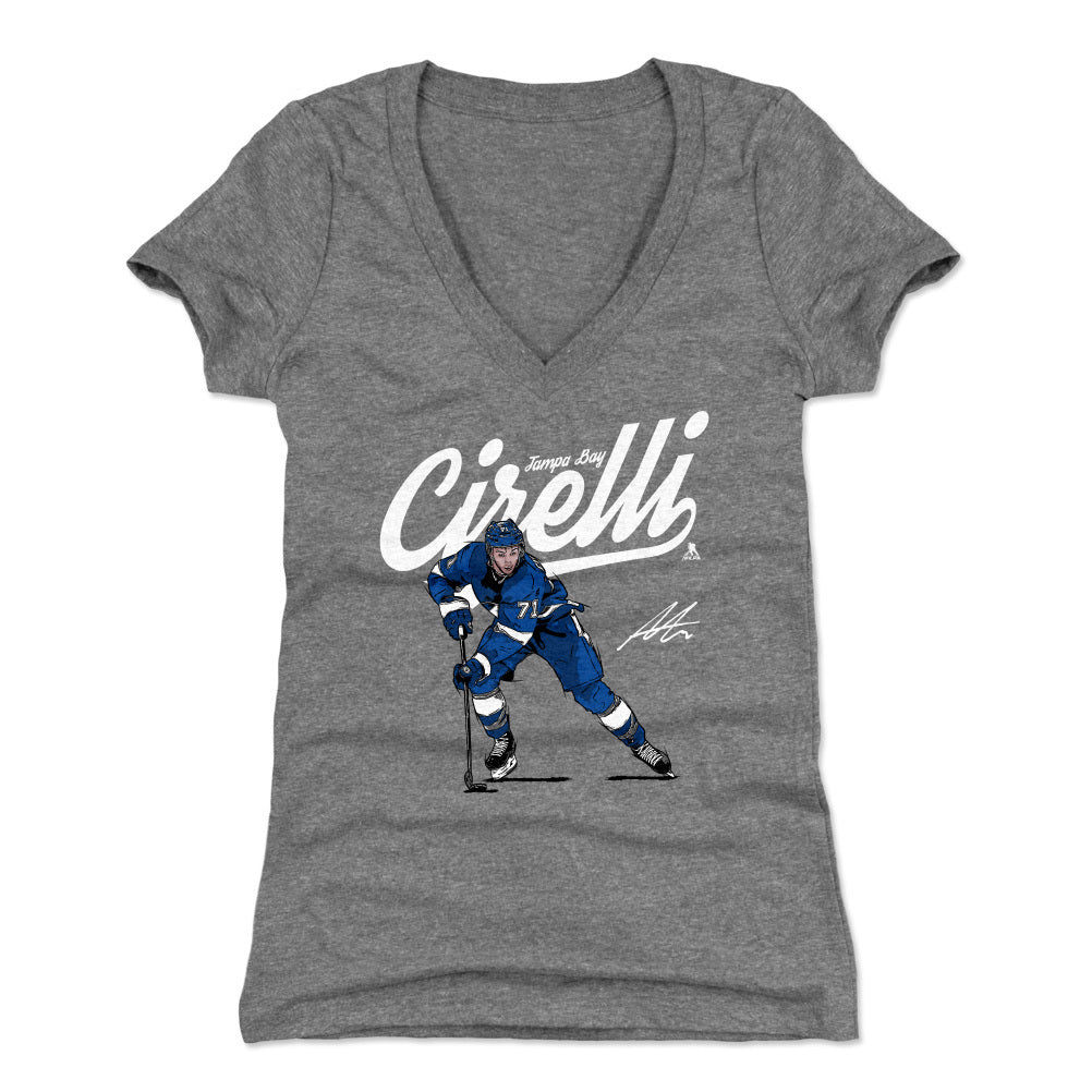 Anthony Cirelli Women's V-Neck T-Shirt | 500 LEVEL