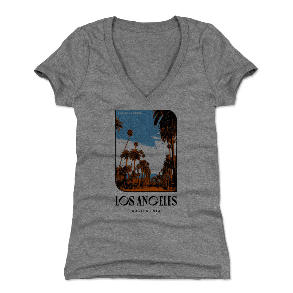 Los Angeles Women's V-Neck T-Shirt | 500 LEVEL