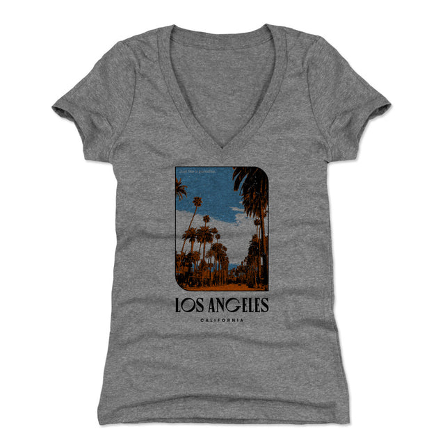 Los Angeles Women's V-Neck T-Shirt | 500 LEVEL