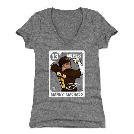 Manny Machado Women's V-Neck T-Shirt | 500 LEVEL