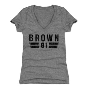 Tim Brown Women's V-Neck T-Shirt | 500 LEVEL