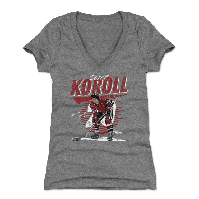 Cliff Koroll Women's V-Neck T-Shirt | 500 LEVEL