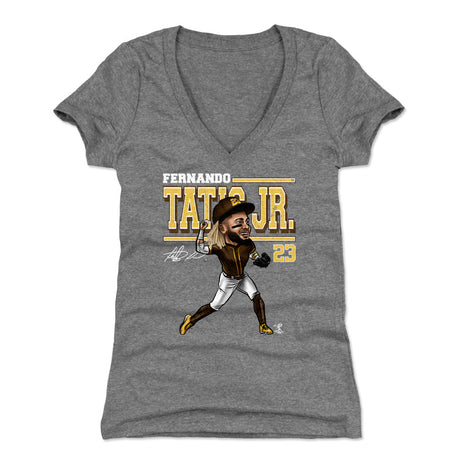 Fernando Tatis Jr. Women's V-Neck T-Shirt | 500 LEVEL