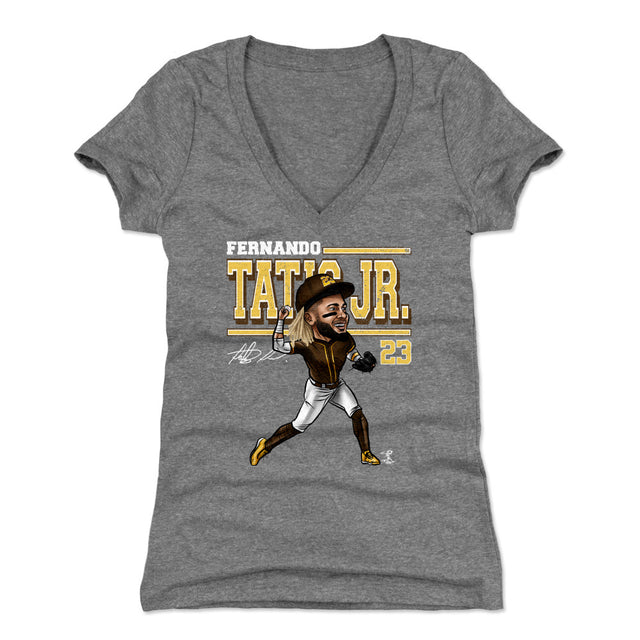 Fernando Tatis Jr. Women's V-Neck T-Shirt | 500 LEVEL