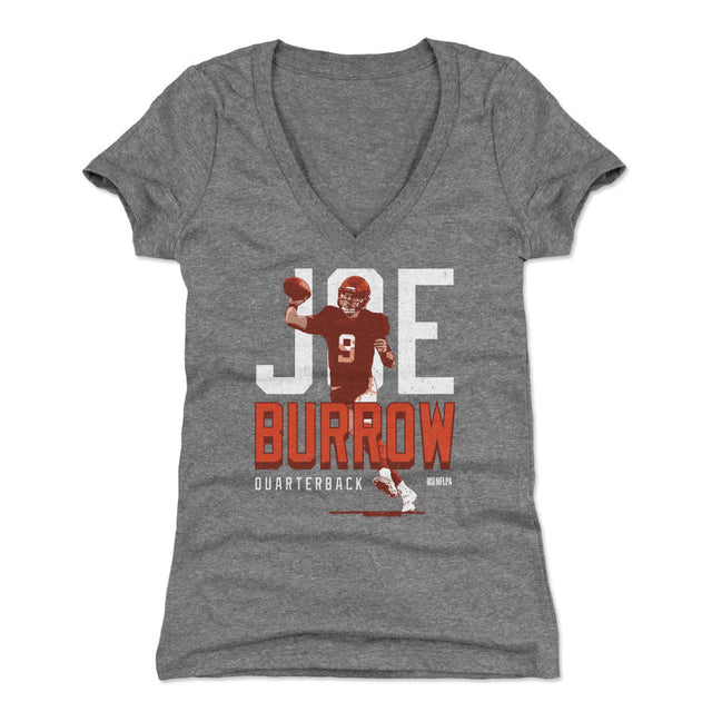 Joe Burrow Women's V-Neck T-Shirt | 500 LEVEL