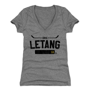 Kris Letang Women's V-Neck T-Shirt | 500 LEVEL