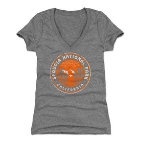 Sequoia National Park Women's V-Neck T-Shirt | 500 LEVEL
