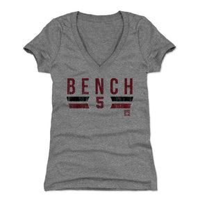 Johnny Bench Women's V-Neck T-Shirt | 500 LEVEL