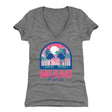 Miami Women's V-Neck T-Shirt | 500 LEVEL