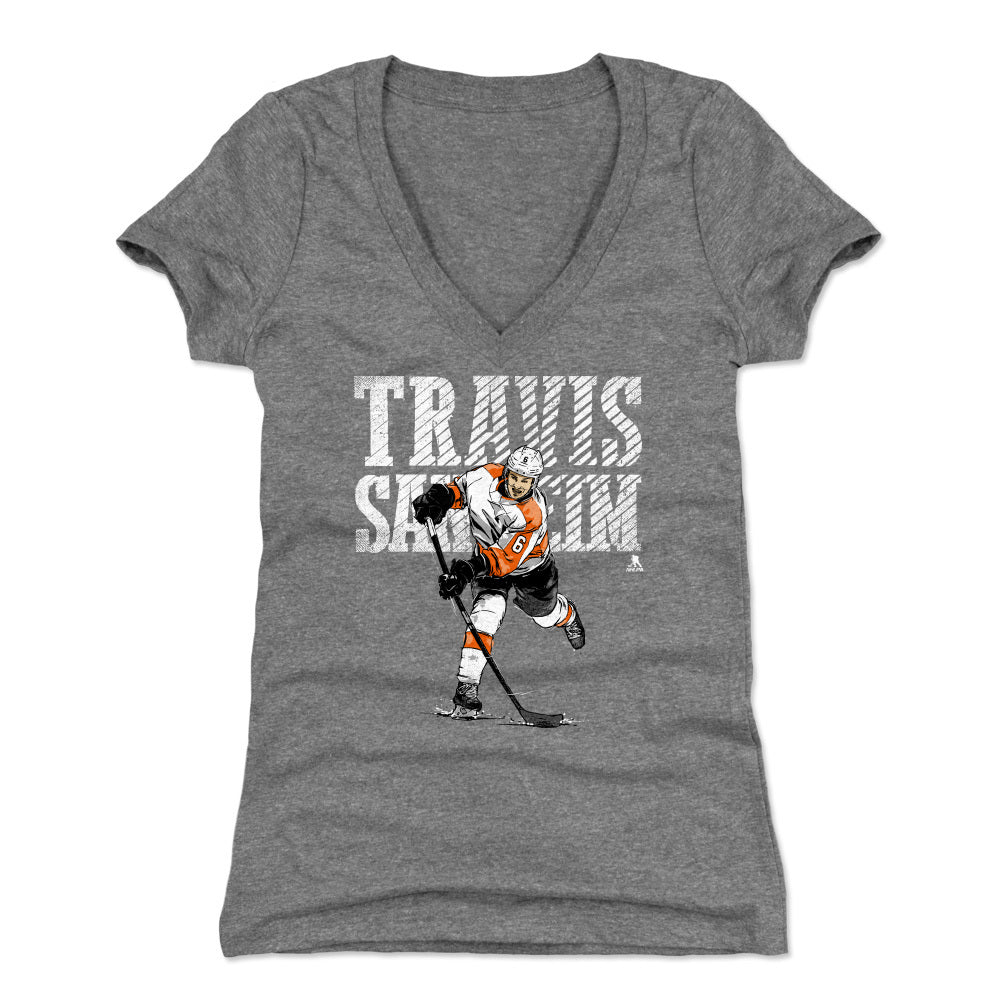 Travis Sanheim Women&#39;s V-Neck T-Shirt | 500 LEVEL