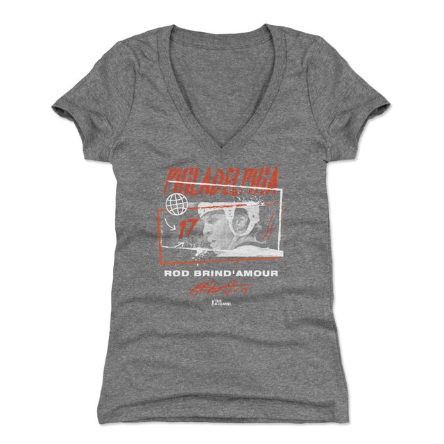 Rod Brind'Amour Women's V-Neck T-Shirt | 500 LEVEL