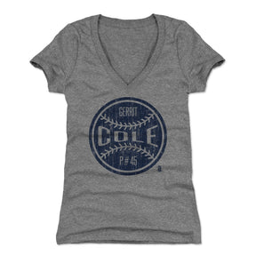 Gerrit Cole Women's V-Neck T-Shirt | 500 LEVEL