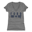 Whitey Ford Women's V-Neck T-Shirt | 500 LEVEL