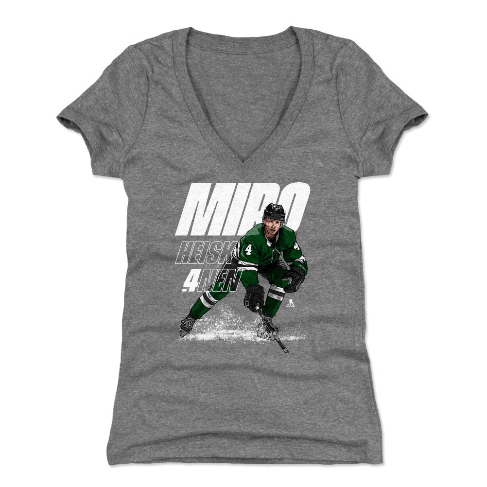 Miro Heiskanen Women's V-Neck T-Shirt | 500 LEVEL