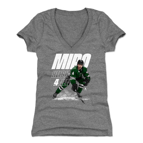 Miro Heiskanen Women's V-Neck T-Shirt | 500 LEVEL