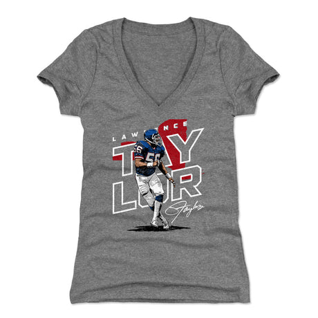 Lawrence Taylor Women's V-Neck T-Shirt | 500 LEVEL
