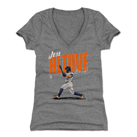 Jose Altuve Women's V-Neck T-Shirt | 500 LEVEL