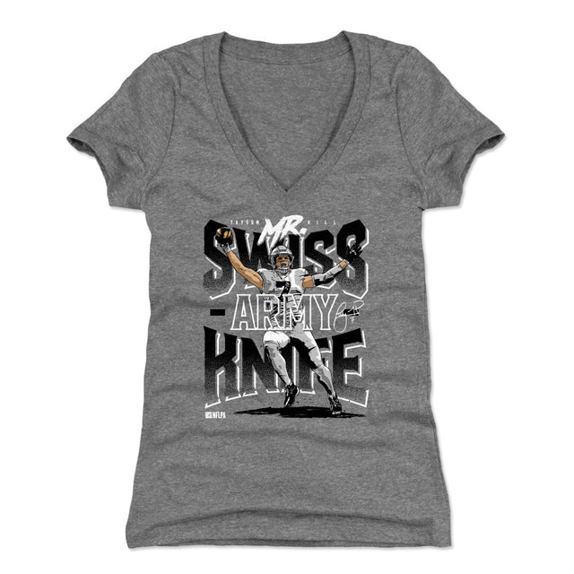 Taysom Hill Women's V-Neck T-Shirt | 500 LEVEL