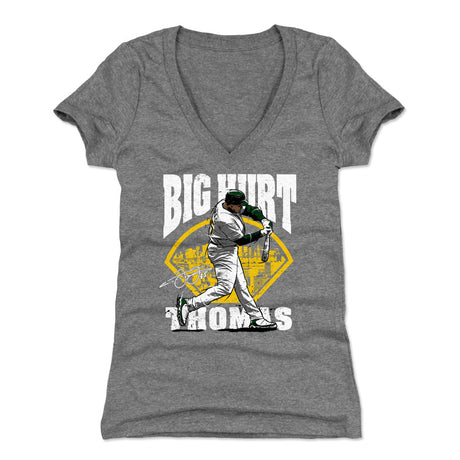 Frank Thomas Women's V-Neck T-Shirt | 500 LEVEL