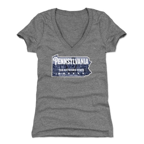 Pennsylvania Women's V-Neck T-Shirt | 500 LEVEL