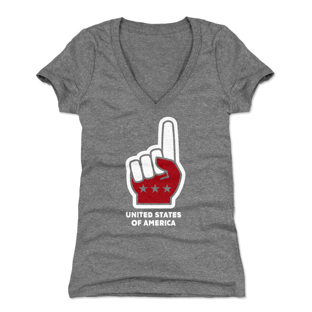 American Pride Women's V-Neck T-Shirt | 500 LEVEL