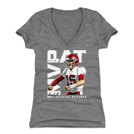 Patrick Mahomes Women's V-Neck T-Shirt | 500 LEVEL