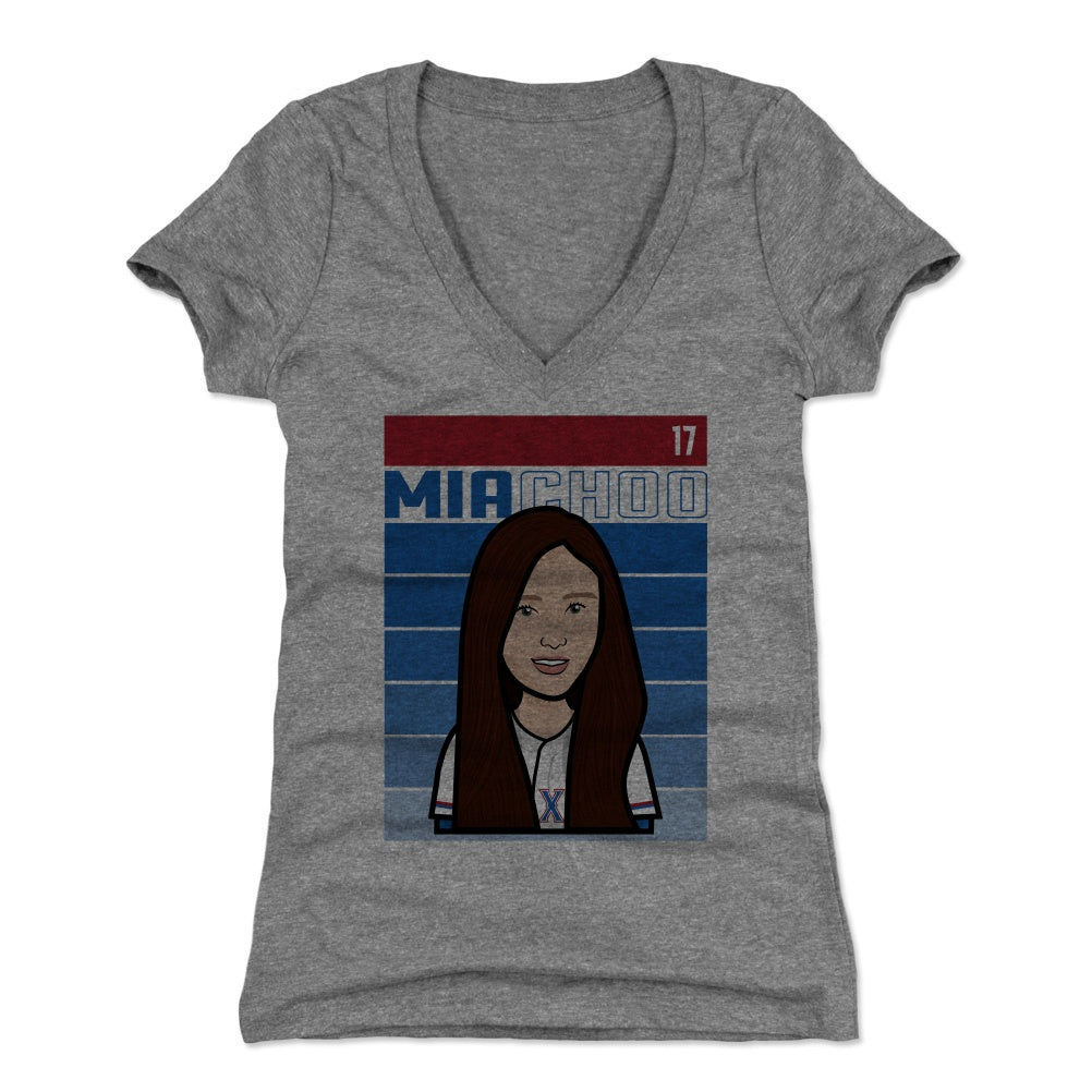 Mia Choo Women&#39;s V-Neck T-Shirt | 500 LEVEL