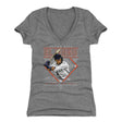 Javier Baez Women's V-Neck T-Shirt | 500 LEVEL