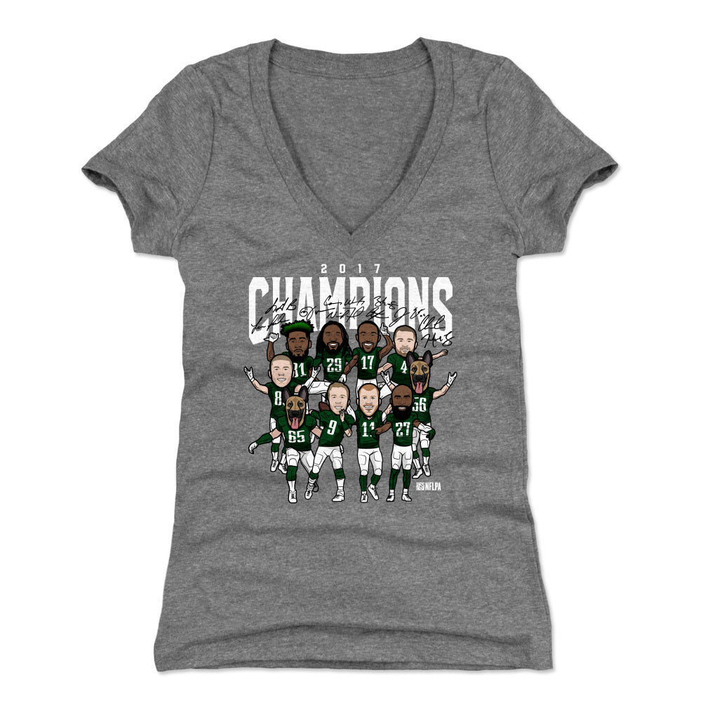 Philadelphia Women's V-Neck T-Shirt | 500 LEVEL