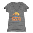 Staten Island Women's V-Neck T-Shirt | 500 LEVEL