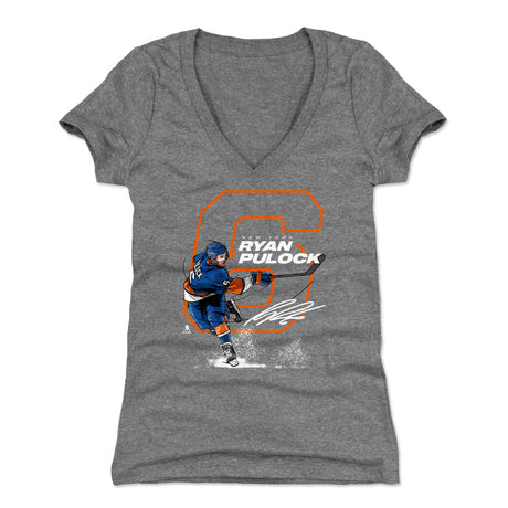 Ryan Pulock Women's V-Neck T-Shirt | 500 LEVEL