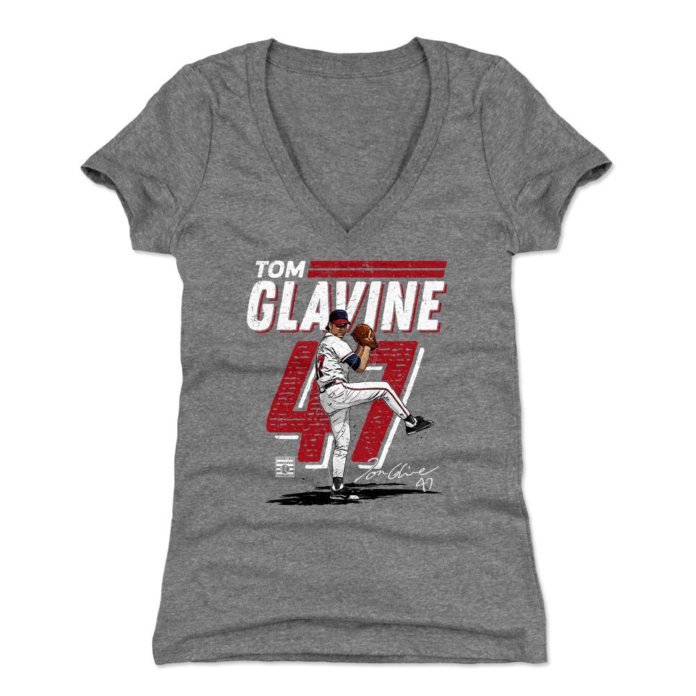 Tom Glavine Women's V-Neck T-Shirt | 500 LEVEL