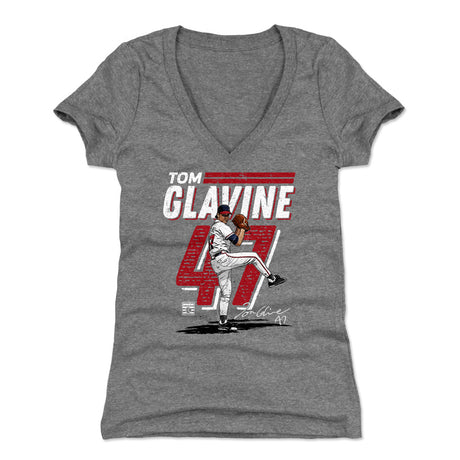 Tom Glavine Women's V-Neck T-Shirt | 500 LEVEL