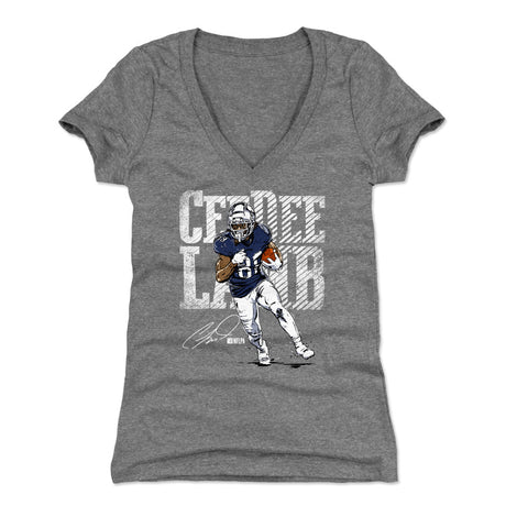 CeeDee Lamb Women's V-Neck T-Shirt | 500 LEVEL