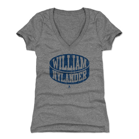 William Nylander Women's V-Neck T-Shirt | 500 LEVEL