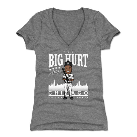 Frank Thomas Women's V-Neck T-Shirt | 500 LEVEL