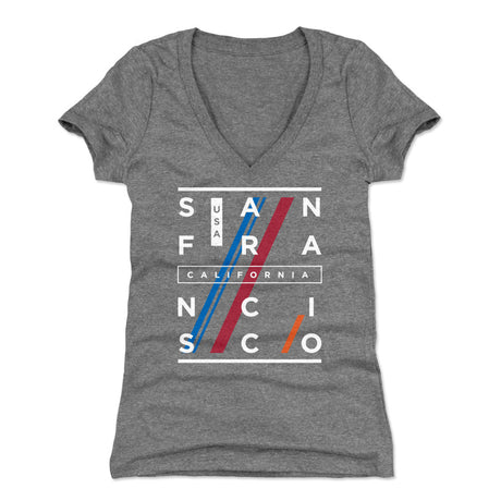 San Francisco Women's V-Neck T-Shirt | 500 LEVEL