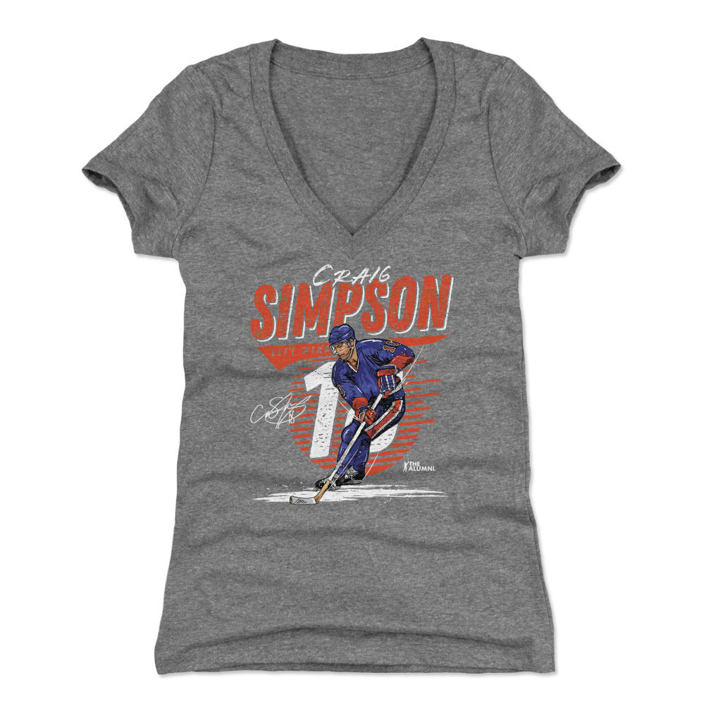 Craig Simpson Women's V-Neck T-Shirt | 500 LEVEL
