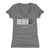 Shane Bieber Women's V-Neck T-Shirt | 500 LEVEL