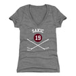 Joe Sakic Women's V-Neck T-Shirt | 500 LEVEL