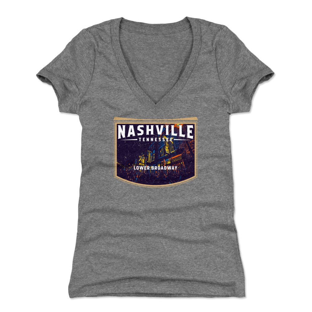 Nashville Women&#39;s V-Neck T-Shirt | 500 LEVEL