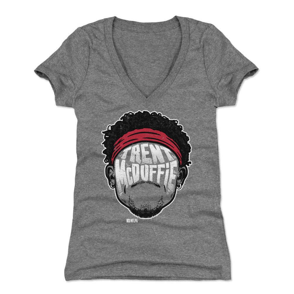 Trent McDuffie Women's V-Neck T-Shirt | 500 LEVEL