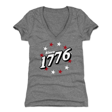 USA Women's V-Neck T-Shirt | 500 LEVEL