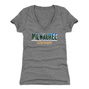 Milwaukee Women's V-Neck T-Shirt | 500 LEVEL