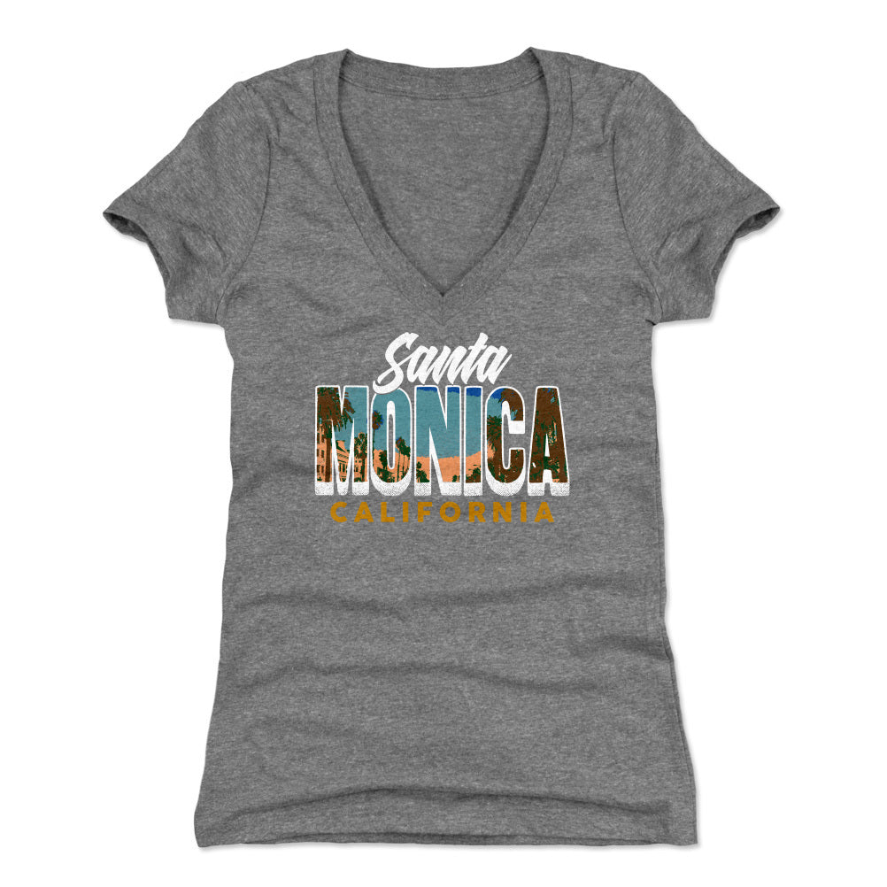 Santa Monica Women's V-Neck T-Shirt | 500 LEVEL
