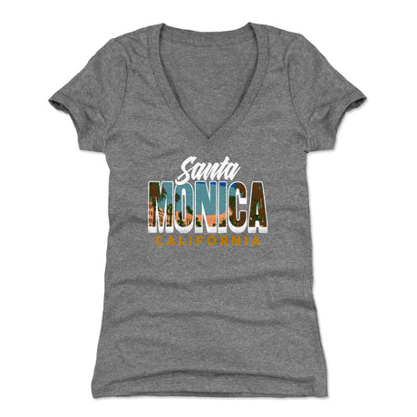 Santa Monica Women's V-Neck T-Shirt | 500 LEVEL