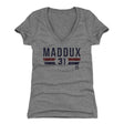 Greg Maddux Women's V-Neck T-Shirt | 500 LEVEL