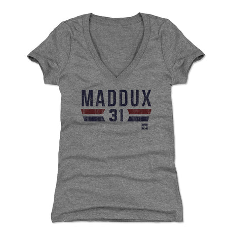 Greg Maddux Women's V-Neck T-Shirt | 500 LEVEL