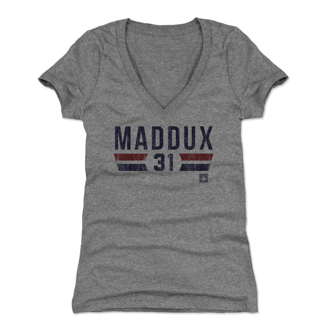 Greg Maddux Women's V-Neck T-Shirt | 500 LEVEL